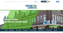 Desktop Screenshot of nieuwleven.nl